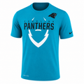 Youth Carolina Panthers Nike Icon Teal Performance Dri-Fit T-Shirt product image 1, provided for visual reference and