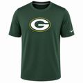Nike Green Bay Packers Sideline Legend Authentic Logo Dri-FIT T-Shirt product image 1, provided for visual reference and