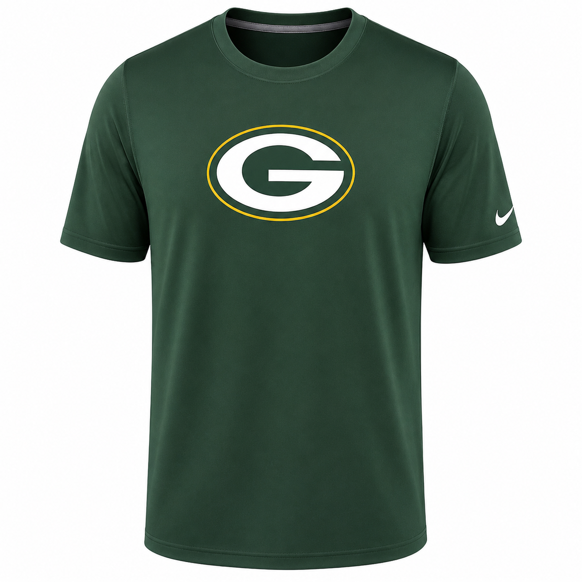Nike Green Bay Packers Sideline Legend Authentic Logo Dri-FIT T-Shirt product image 1, provided for visual reference and