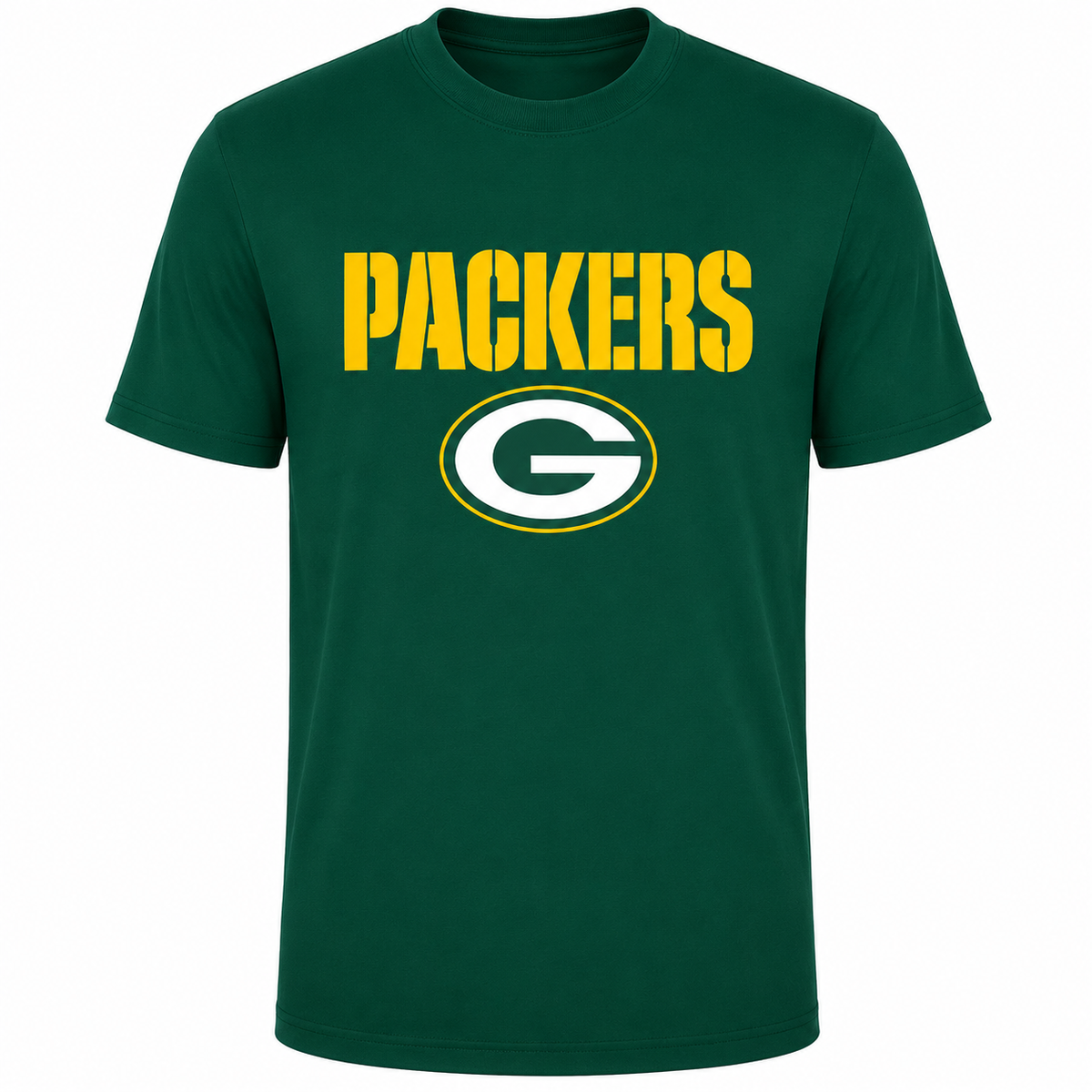 Youth Green bay packers Green Dri- Tek Performance T-Shirt product image 1, provided for visual reference and product detail