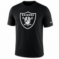 Youth Las Vegas Raiders Black Essential Logo T-Shirt By Nike product image 1, provided for visual reference and product