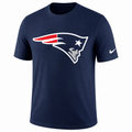 Youth New England Patriots Navy Essential Logo T-Shirt By Nike product image 1, provided for visual reference and product