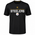 Youth Pittsburgh Steelers Black Magna Maximal DRI TEK T-SHIRT product image 1, provided for visual reference and product