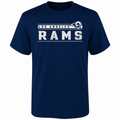 Los Angeles Rams NFL Youth Re-Generation Dri-Tek T-Shirt product image 1, provided for visual reference and product detail