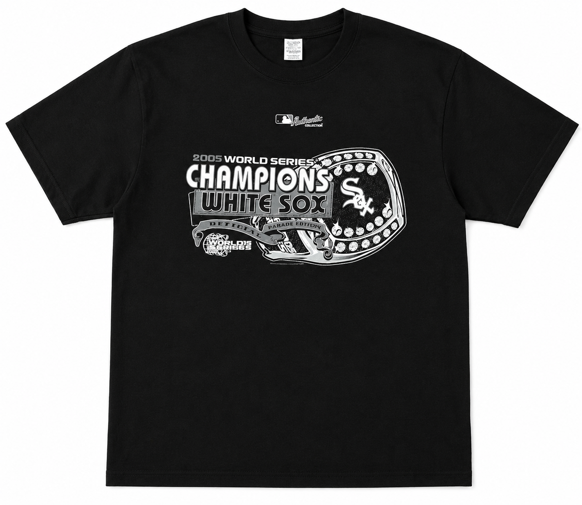 Chicago White Sox 2005 World Series Champions Parade T-Shirt for Men product image 1, provided for visual reference and