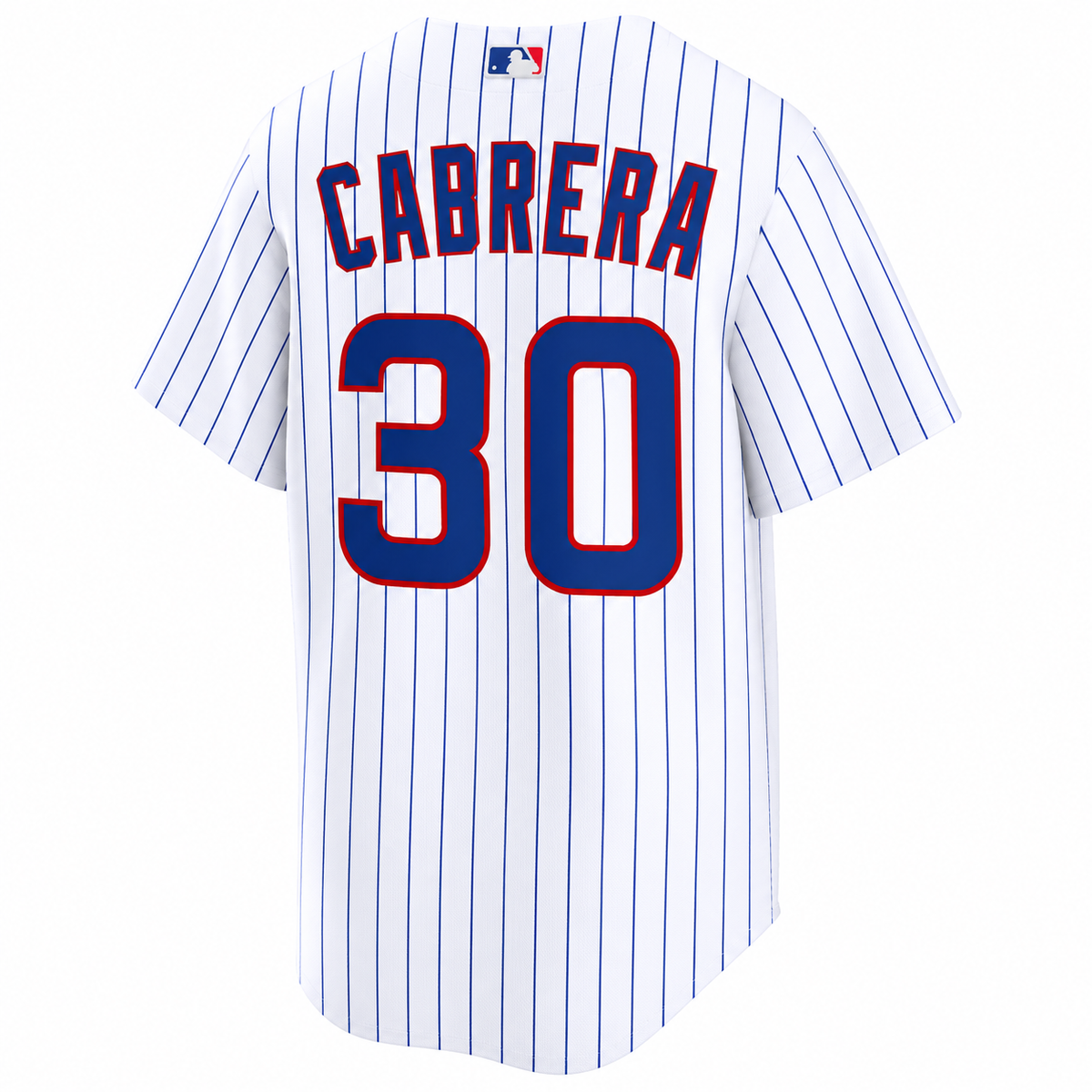 NIKE Men Edward Cabrera Chicago Cubs Premium Twill White Home Replica Jersey With Authentic Premium Lettering product image