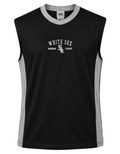 Youth Chicago White Sox Embroidered Logo Sleeveless T-Shirt By Lee Sport product image 1, provided for visual reference and