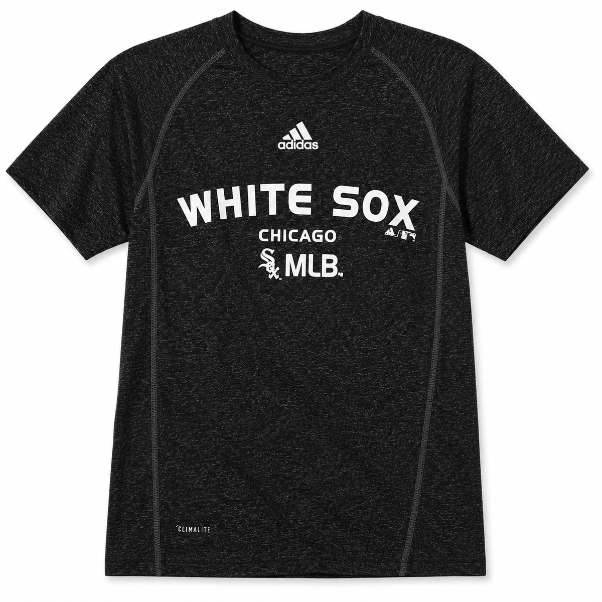 MLB Chicago White Sox Short Sleeve Heathered Climalite T-Shirt product image 1, provided for visual reference and product