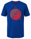 Youth Chicago Cubs Split Series Ultra T-Shirt By Majestic product image 1, provided for visual reference and product detail