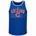 Youth Chicago Cubs Valiant Victory Tank Top product image 1, provided for visual reference and product detail review