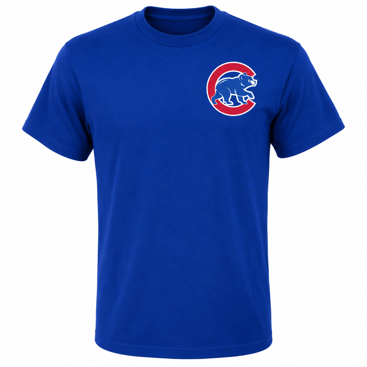 Youth MLB Chicago Cubs Kyle Schwarber Majestic Royal Name & Number T-Shirt product image 3, provided for visual reference