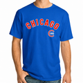 Chicago Cubs Blue Oxbo T-Shirt By Red Jacket for Men product image 1, provided for visual reference and product detail review