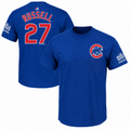 Chicago Cubs Addison Russell 2016 World Series Champions Name & Number T-Shirt for Men product image 1, provided for visual