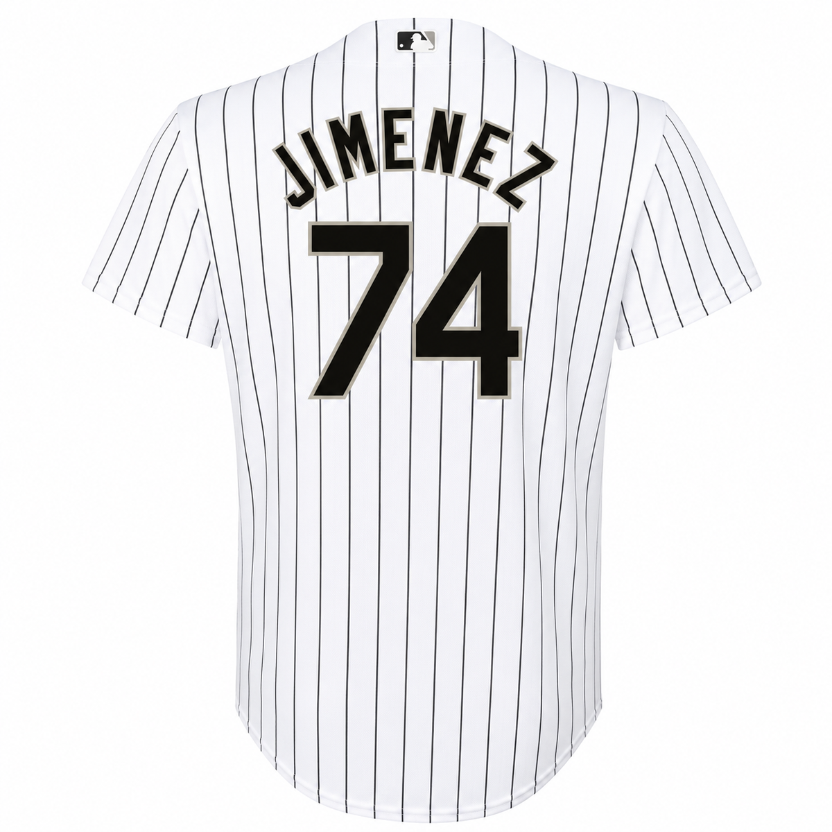 Youth Eloy Jimenez Chicago White Sox Majestic White Home Cool Base Replica Jersey product image 3, provided for visual