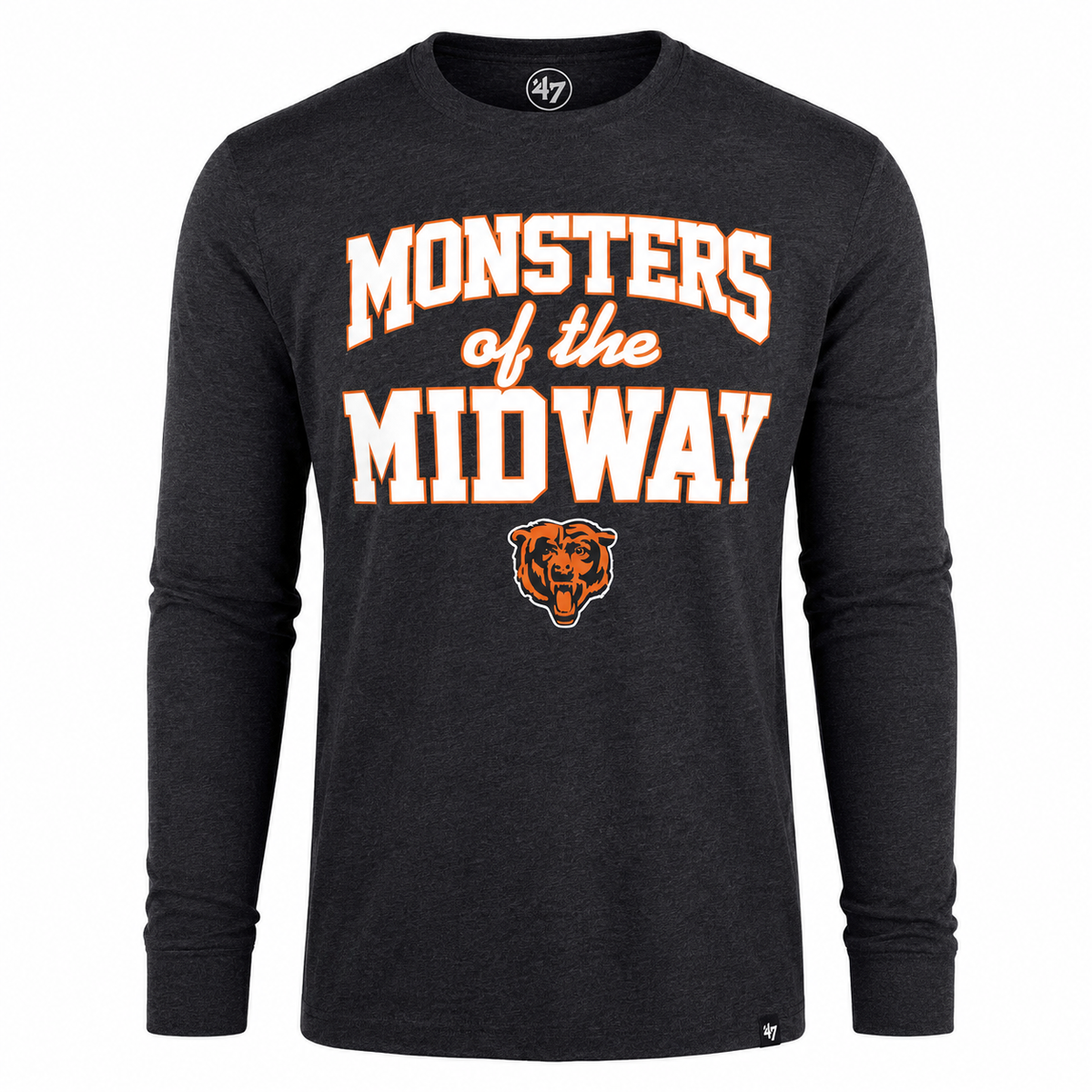 Chicago Bears Fall Navy "Monsters of the Midway" Regional Club Long Sleeve T-Shirt for Men product image 1, provided for