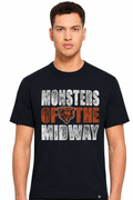 Men’s Chicago Bears 47 Brand Monsters Of The Midway Navy Scrum T-Shirt product image 1, provided for visual reference and