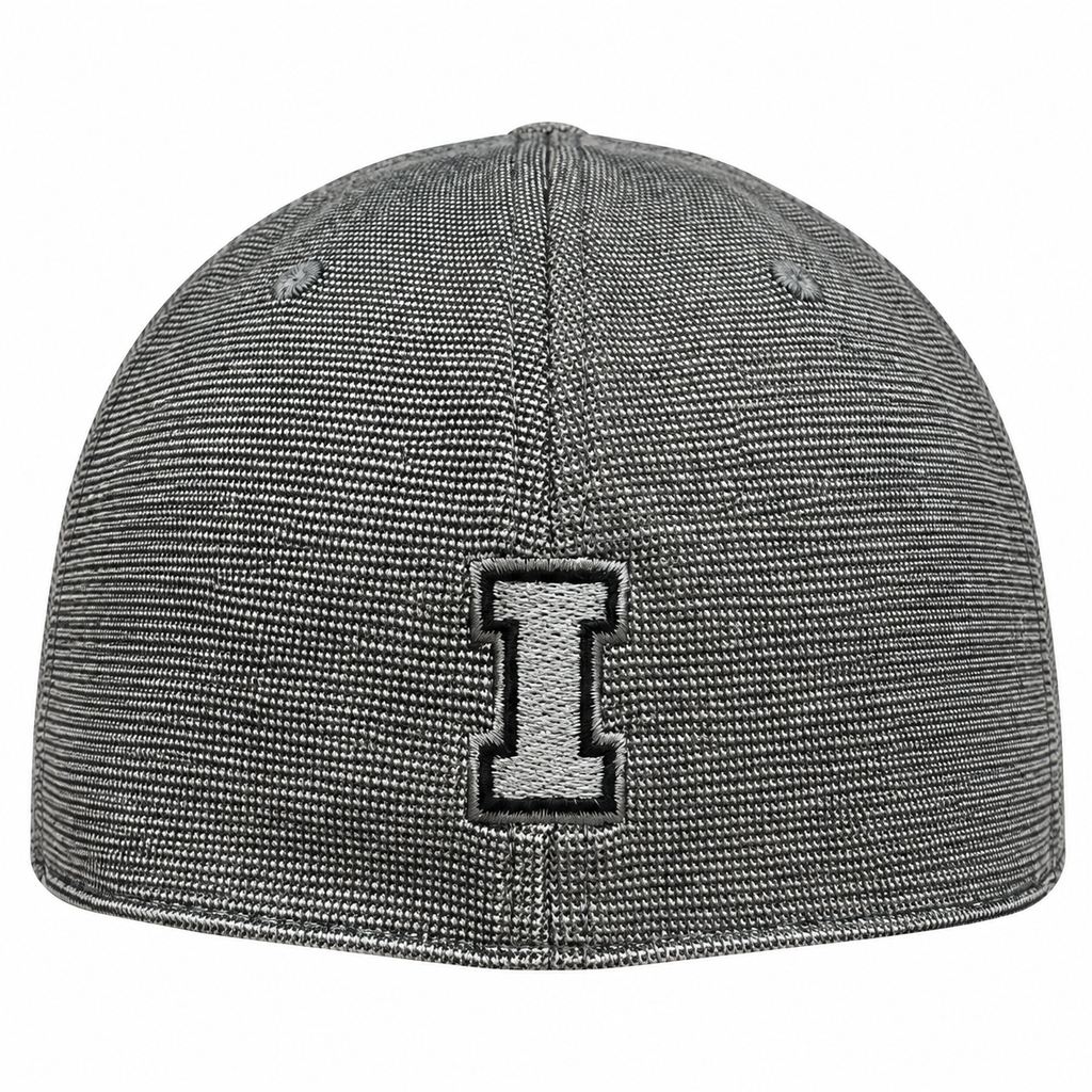 Iowa Hawkeyes NCAA Hustle One Fit Stretch Fit Hat By Top Of The World product image 2, provided for visual reference and
