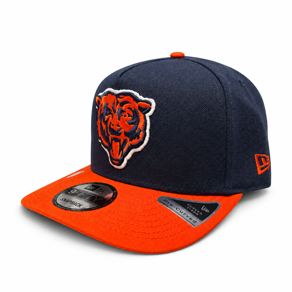 Chicago Bears New Era Primary Logo Super Bowl XX Patch A-Frame 9FIFTY Snapback Hat for Men product image 3, provided for