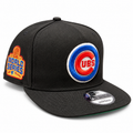 Chicago Cubs MLB Black 2016 World Series Gold Patch A-Frame 9Fifty Snapback product image 1, provided for visual reference