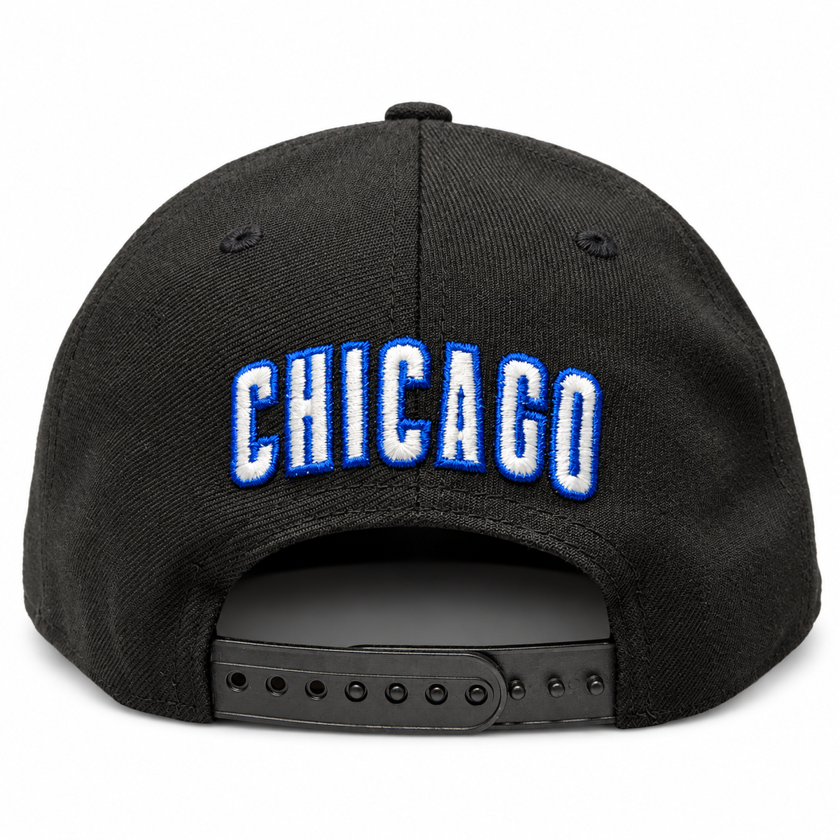 Chicago Cubs MLB Black 2016 World Series Gold Patch A-Frame 9Fifty Snapback product image 4, provided for visual reference