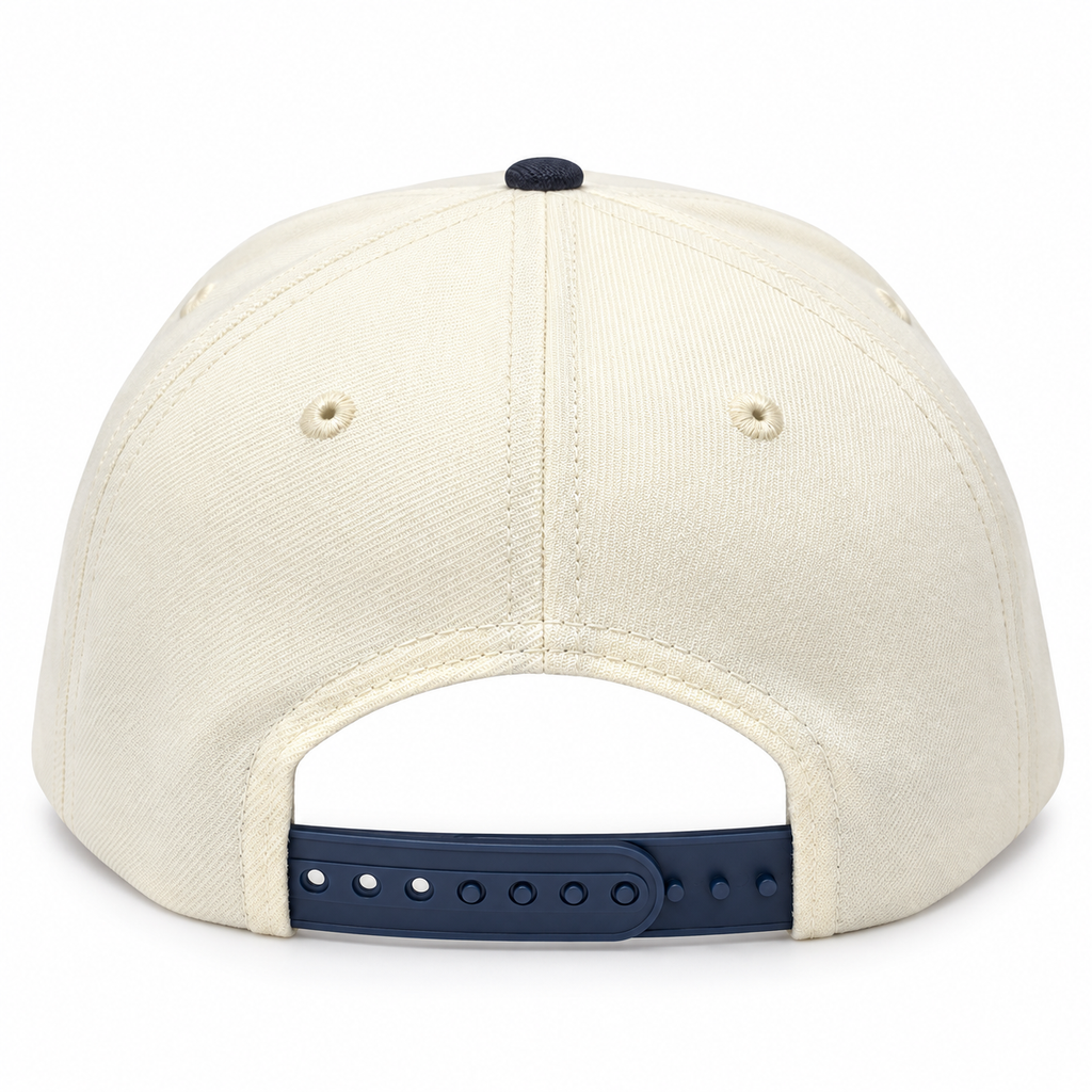 Chicago Bears New Era Script Chrome A-Frame 9FIFTY Snapback Adjustable Hat for Men product image 4, provided for visual