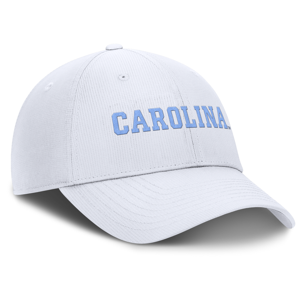 North Carolina Tar Heels Jumpman White Club Adjustable Hat product image 3, provided for visual reference and product detail