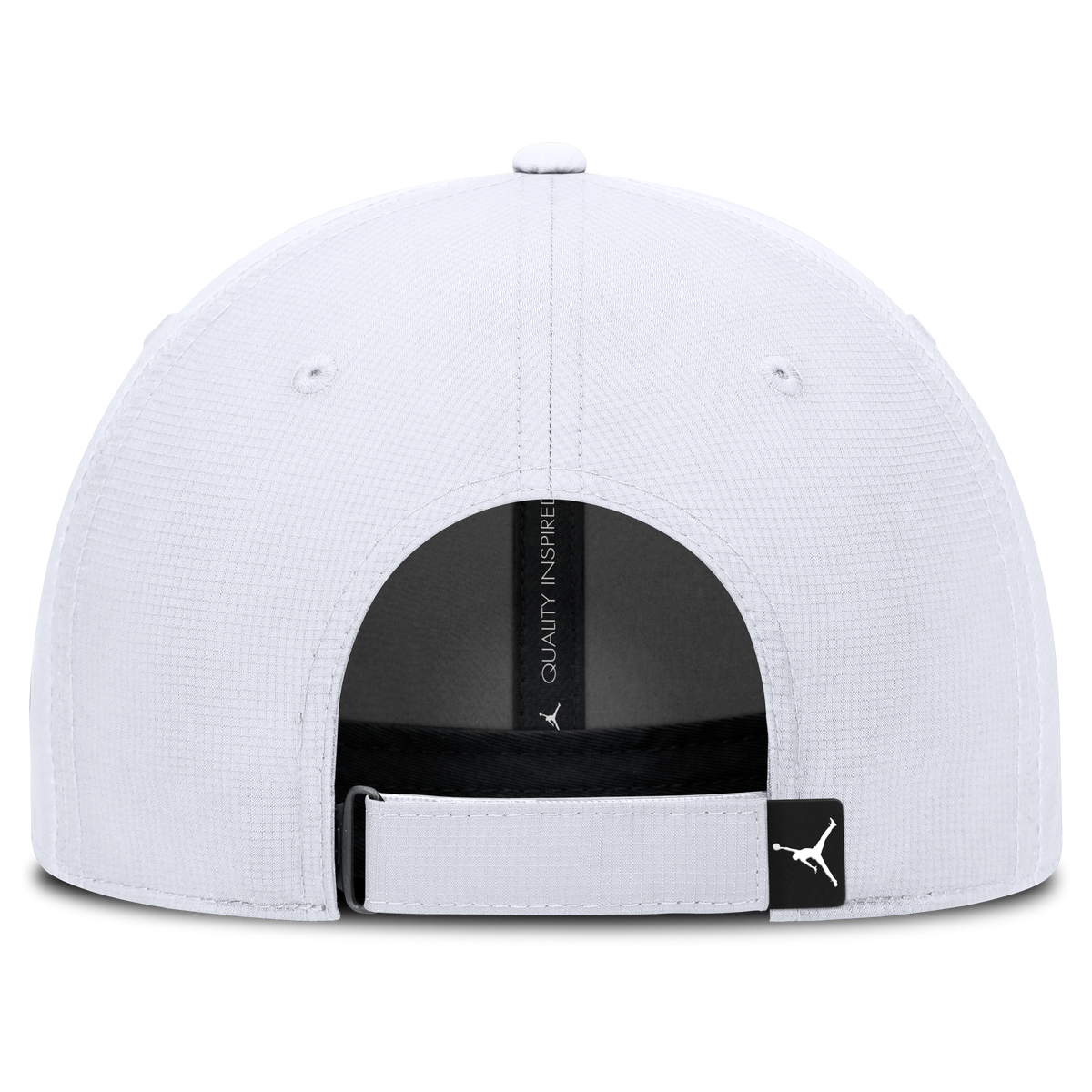 North Carolina Tar Heels Jumpman White Club Adjustable Hat product image 4, provided for visual reference and product detail