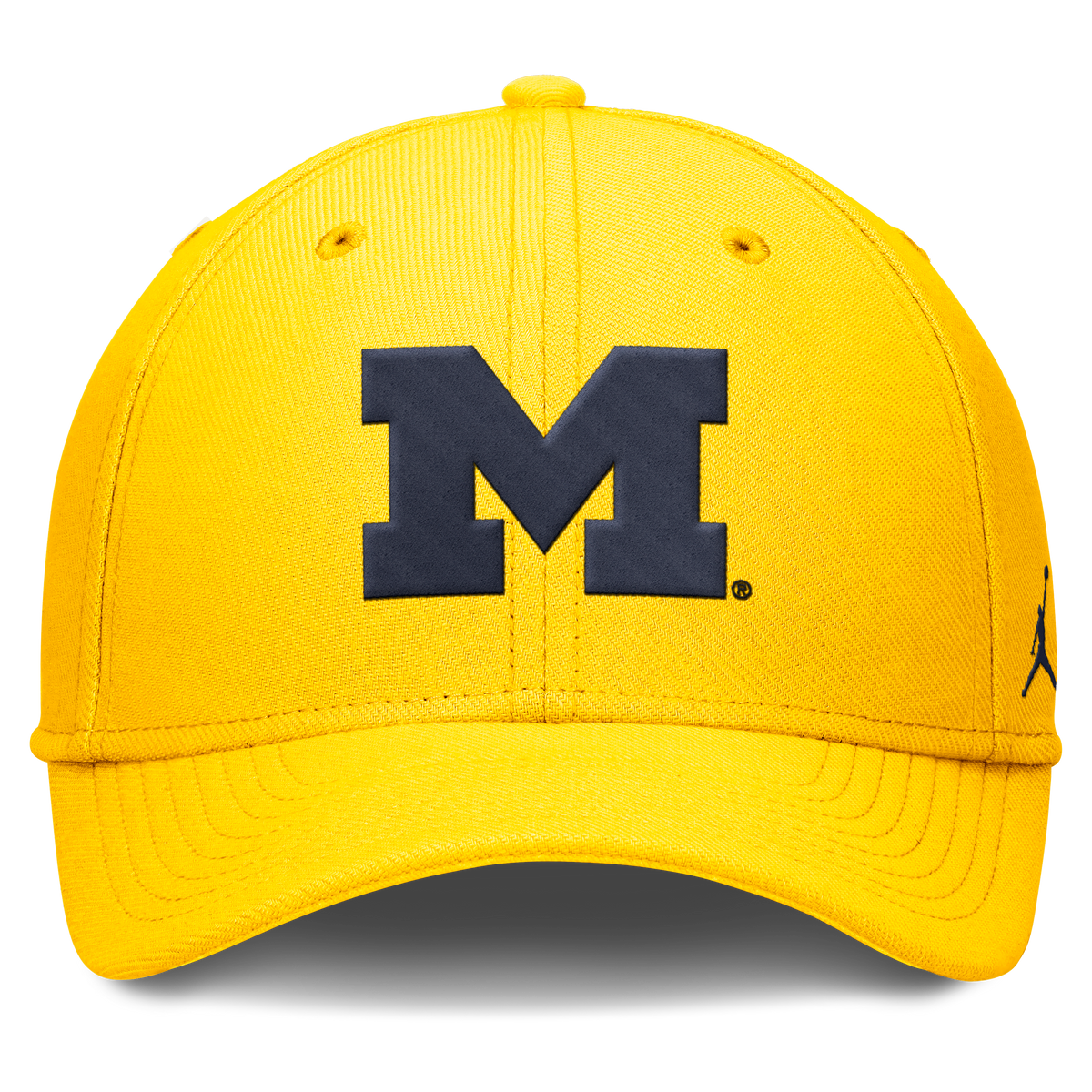 Michigan Wolverines Jordan Brand Rise Primetime Flex Hat-Gold product image 2, provided for visual reference and product