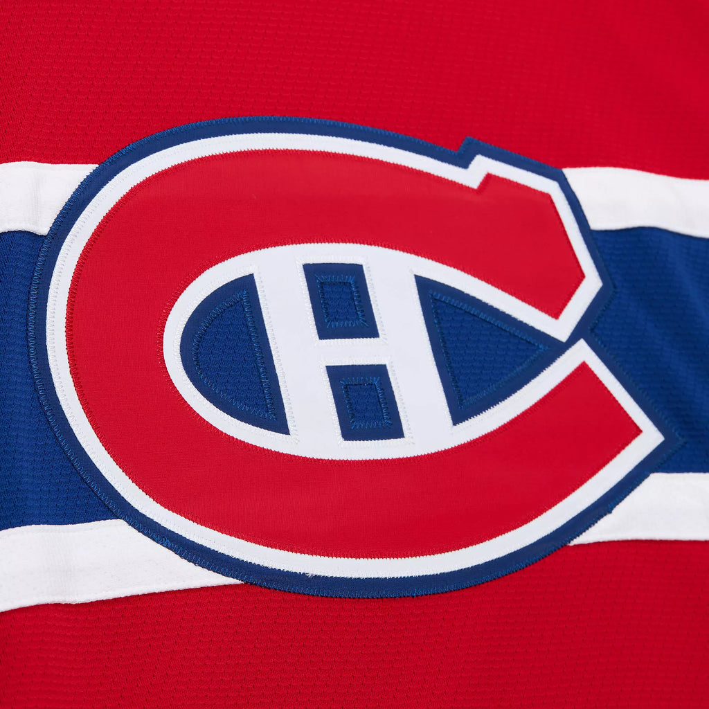 Mitchell & Ness Men Montreal Canadiens Patrick Roy #33 1992 Red Power Play Vintage Replica Jersey product image 8, provided