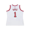 Chicago Bulls Derrick Rose Mitchell & Ness White 2014-15 Hardwood Classics Swingman Jersey for Men product image 1, provided