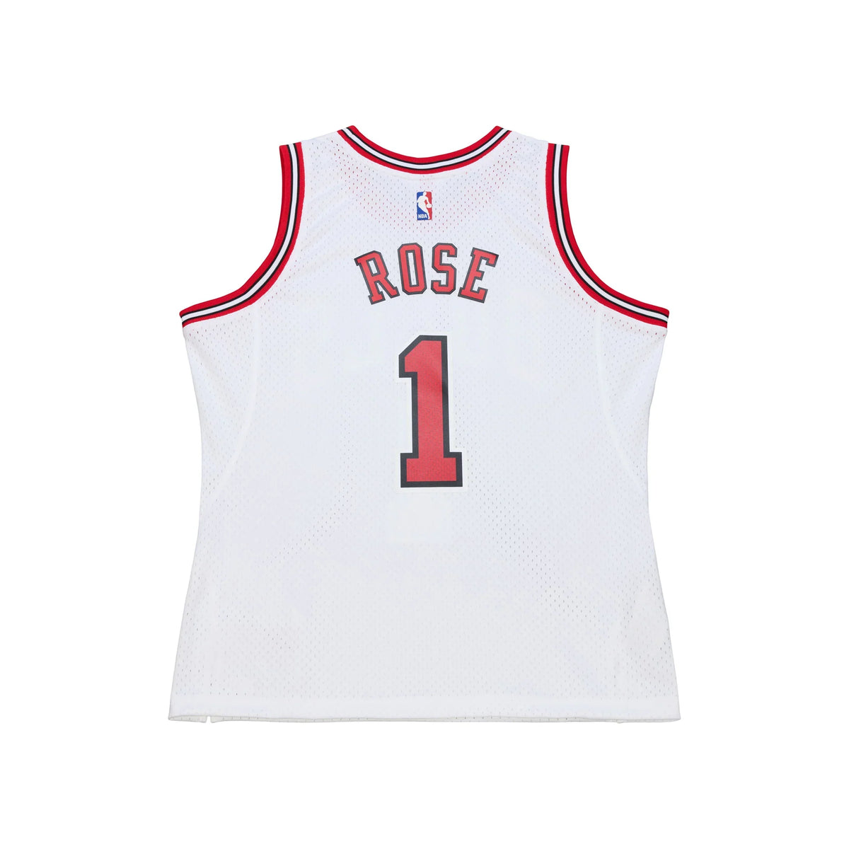 Chicago Bulls Derrick Rose Mitchell & Ness White 2014-15 Hardwood Classics Swingman Jersey for Men product image 1, provided