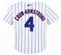 Child Chicago Cubs Pete Crow-Armstrong Nike White Home 2.0 Game Replica Jersey product image 1, provided for visual