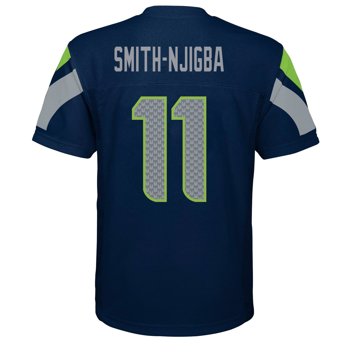 Youth Jaxon Smith-Njigba Seatle Seahawks Navy Replica Mid Tier Player Jersey product image 3, provided for visual reference