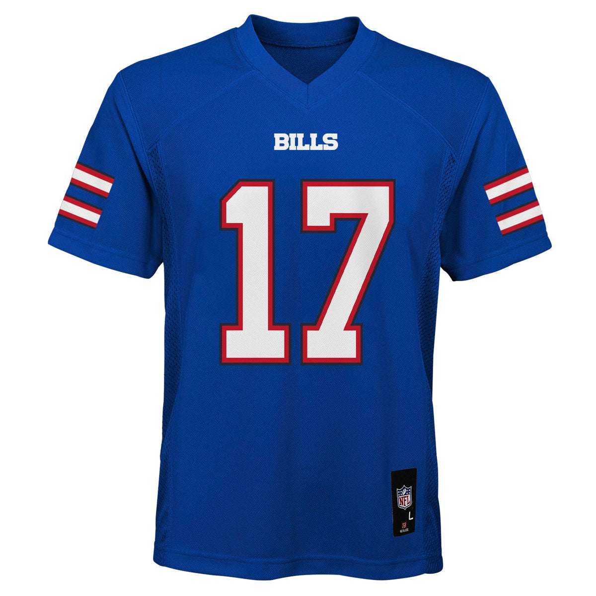 Youth Buffalo Bills Josh Allen Royal Blue Mid-Tier Player Jersey product image 2, provided for visual reference and product