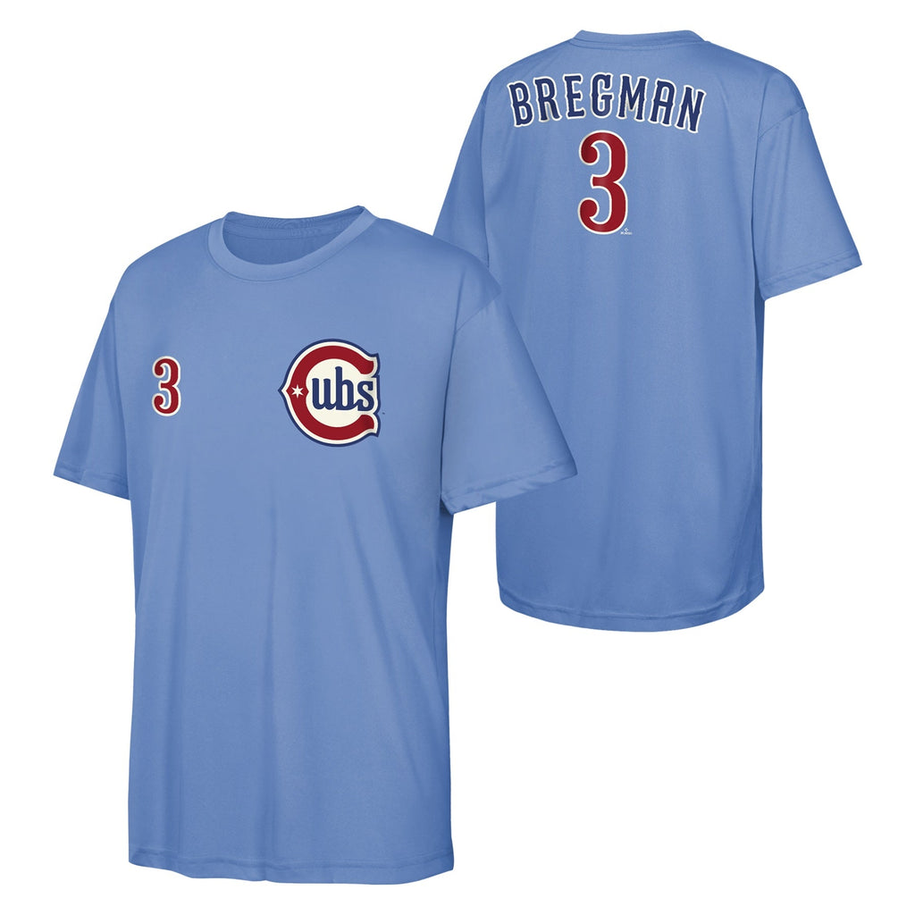 Youth Chicago Cubs Alex Bregman Alternate 2 Player Sublimated Jersey Top product image 1, provided for visual reference and