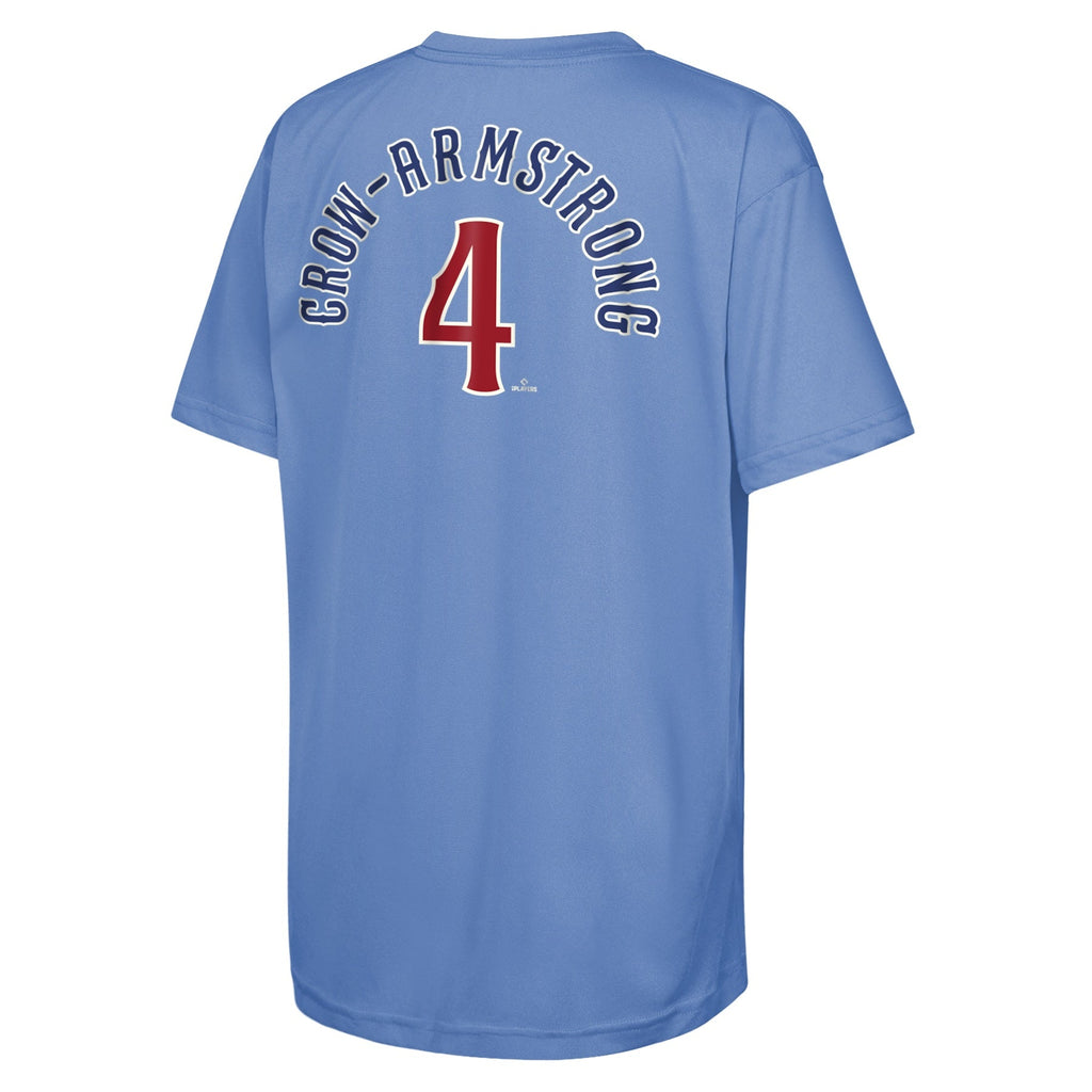 Youth Chicago Cubs Pete Crow-Armstrong Alternate 2 Performance Player Sublimated Jersey Top product image 3, provided for