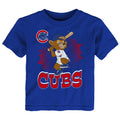 Toddler Chicago Cubs Mascot Royal Blue T-Shirt product image 1, provided for visual reference and product detail review