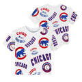 Infant Chicago Cubs Run Down Short Sleeve T-Shirt product image 1, provided for visual reference and product detail review