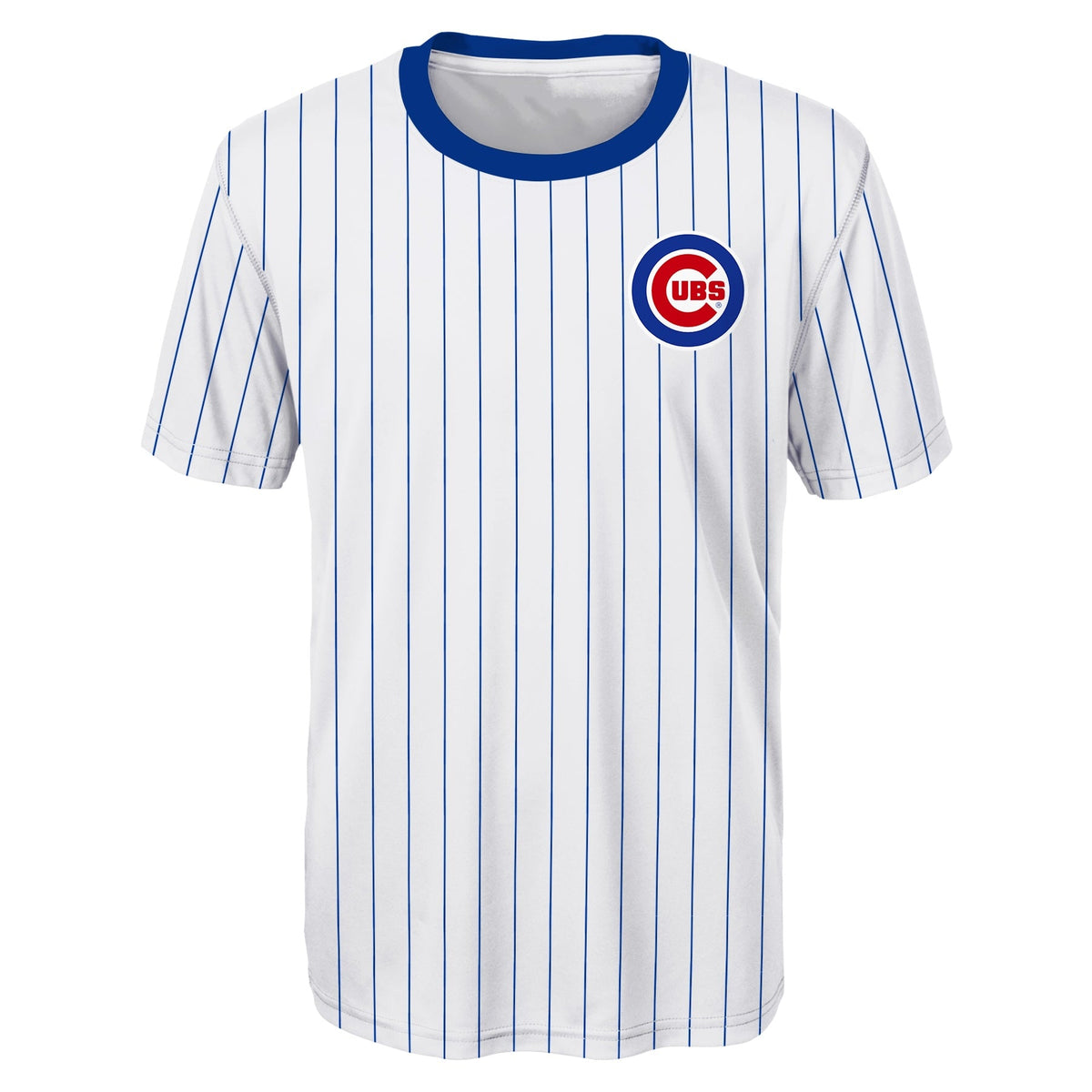 Chicago Cubs Pete Crow-Armstrong Toddler Home Pinstripes Player Sublimated Jersey Top product image 2, provided for visual