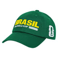 Team Brazil 2026 FIFA World Cup Green Unconstructed Adjustable Hat product image 1, provided for visual reference and