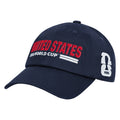 Team USA 2026 FIFA World Cup Navy Unconstructed Adjustable Hat product image 1, provided for visual reference and product