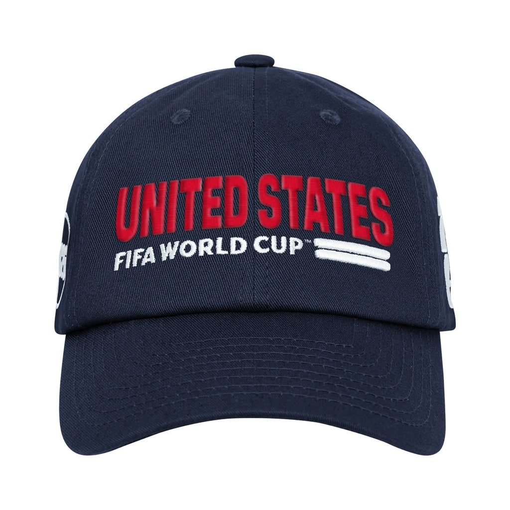 Team USA 2026 FIFA World Cup Navy Unconstructed Adjustable Hat product image 2, provided for visual reference and product