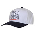 Team USA 2026 FIFA World Cup White Pre Curved Snapback Adjustable Hat product image 1, provided for visual reference and