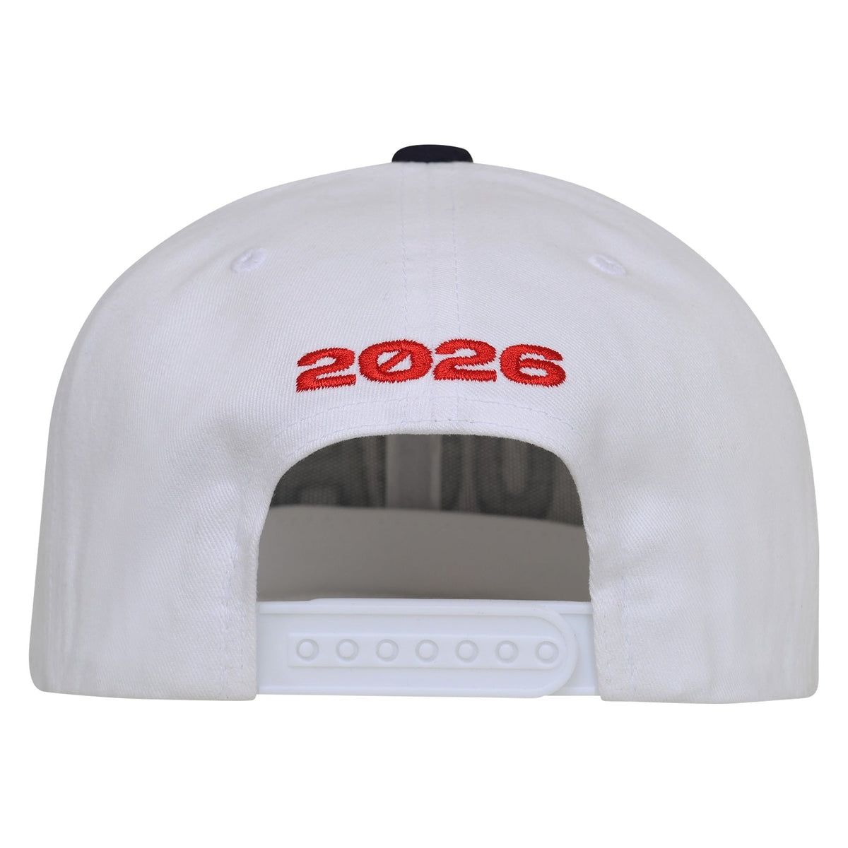 Team USA 2026 FIFA World Cup White Pre Curved Snapback Adjustable Hat product image 3, provided for visual reference and