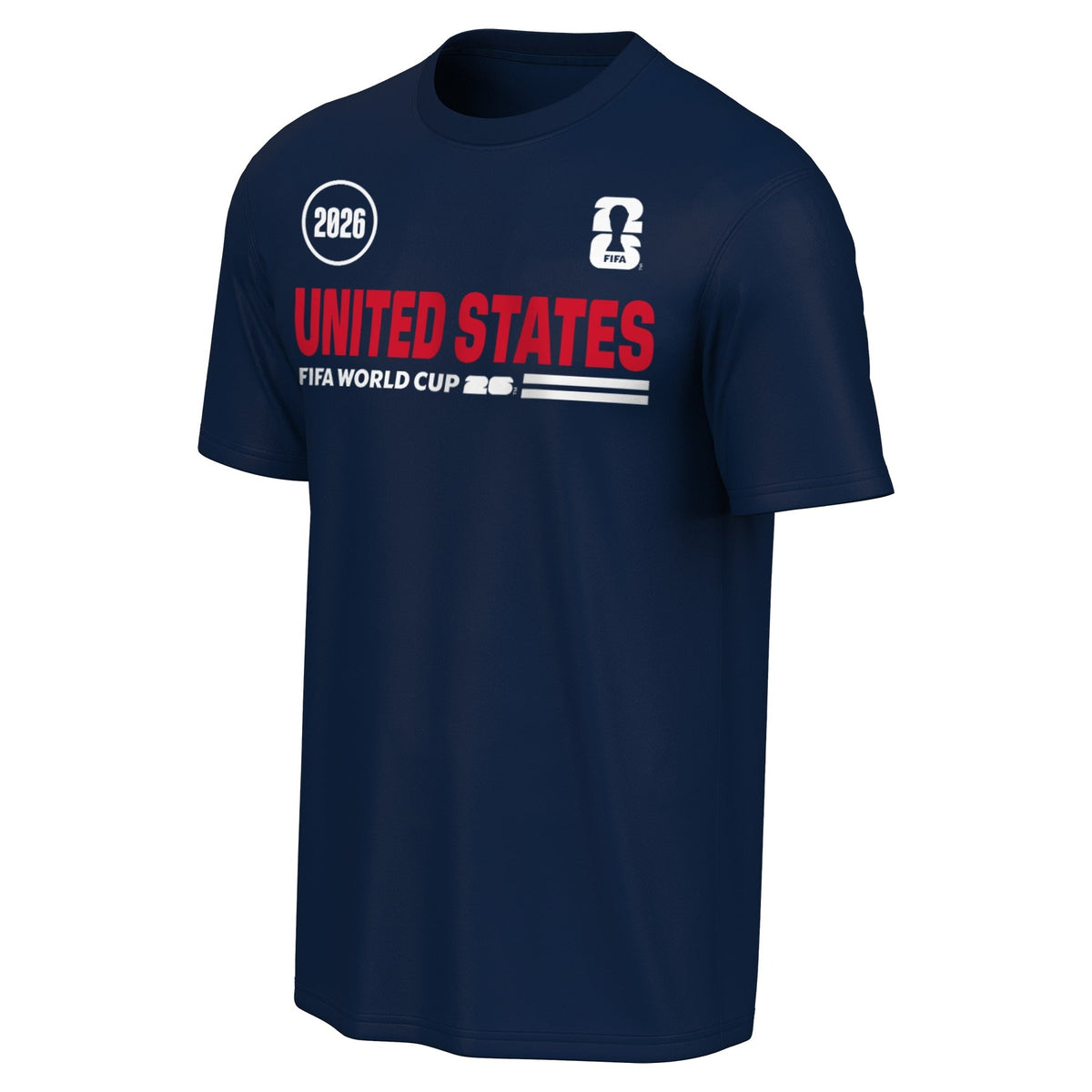 TEAM USA Soccer 2026 FIFA World Cup Navy T-Shirt for Men product image 1, provided for visual reference and product detail