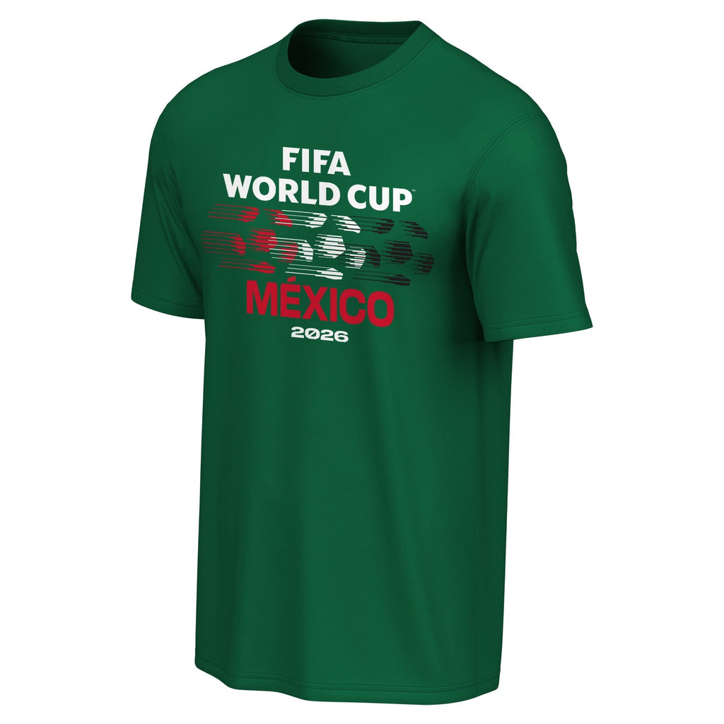 Mexico Soccer 2026 FIFA World Cup Green T-Shirt for Men product image 1, provided for visual reference and product detail