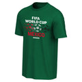 Mexico Soccer 2026 FIFA World Cup Green T-Shirt for Men product image 1, provided for visual reference and product detail