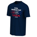 USA Soccer 2026 FIFA World Cup Navy T-Shirt for Men product image 1, provided for visual reference and product detail review