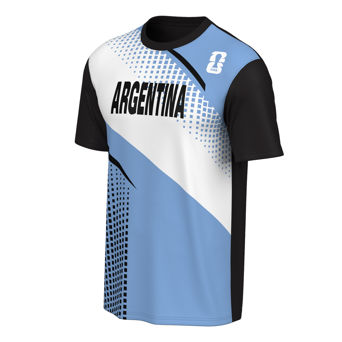 Argentina Soccer 2026 FIFA World Cup Graphic T-Shirt for Men product image 1, provided for visual reference and product