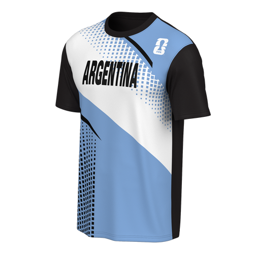 Argentina Soccer 2026 FIFA World Cup Graphic T-Shirt for Men product image 1, provided for visual reference and product